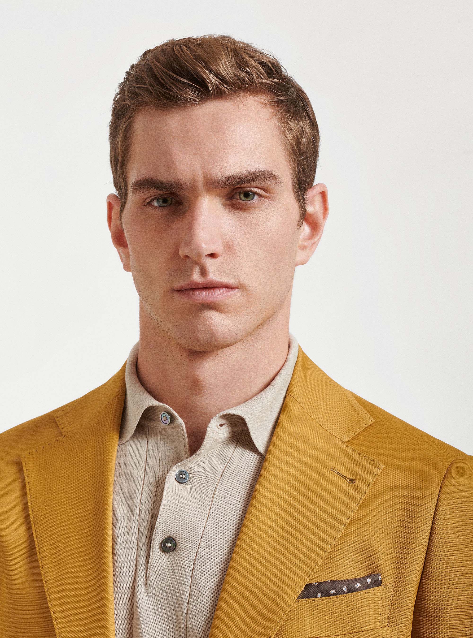 Armoured cotton suit blazer, 0711C OCRA