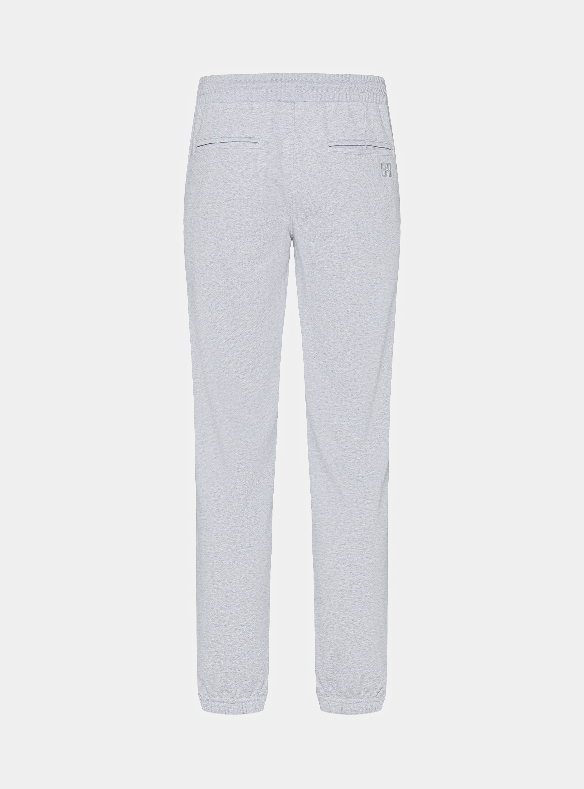 GT01 trousers in fleece, GRIGIO MELANGE 0151C