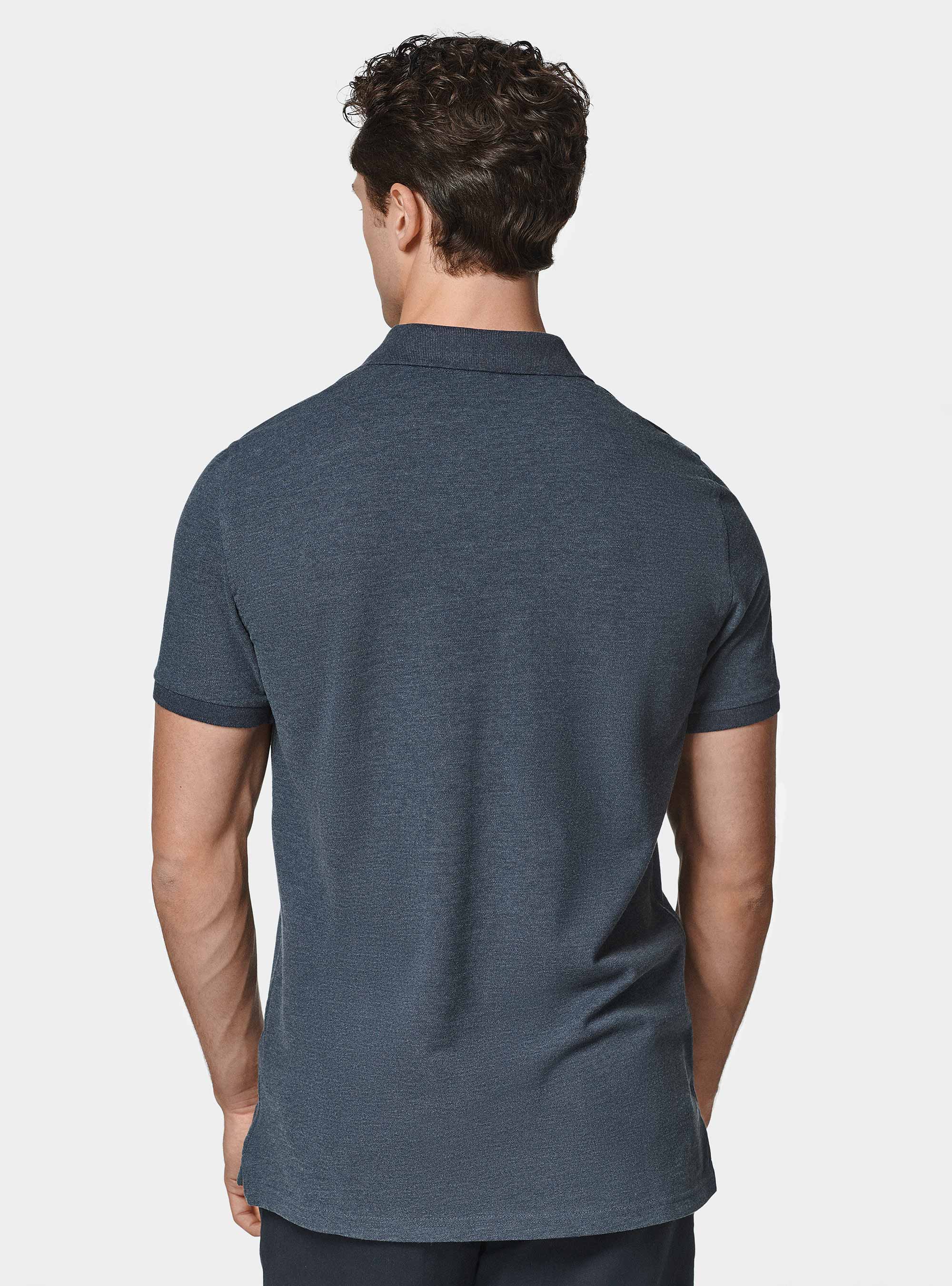 Polo classique en piqu&eacute;, ENCRE