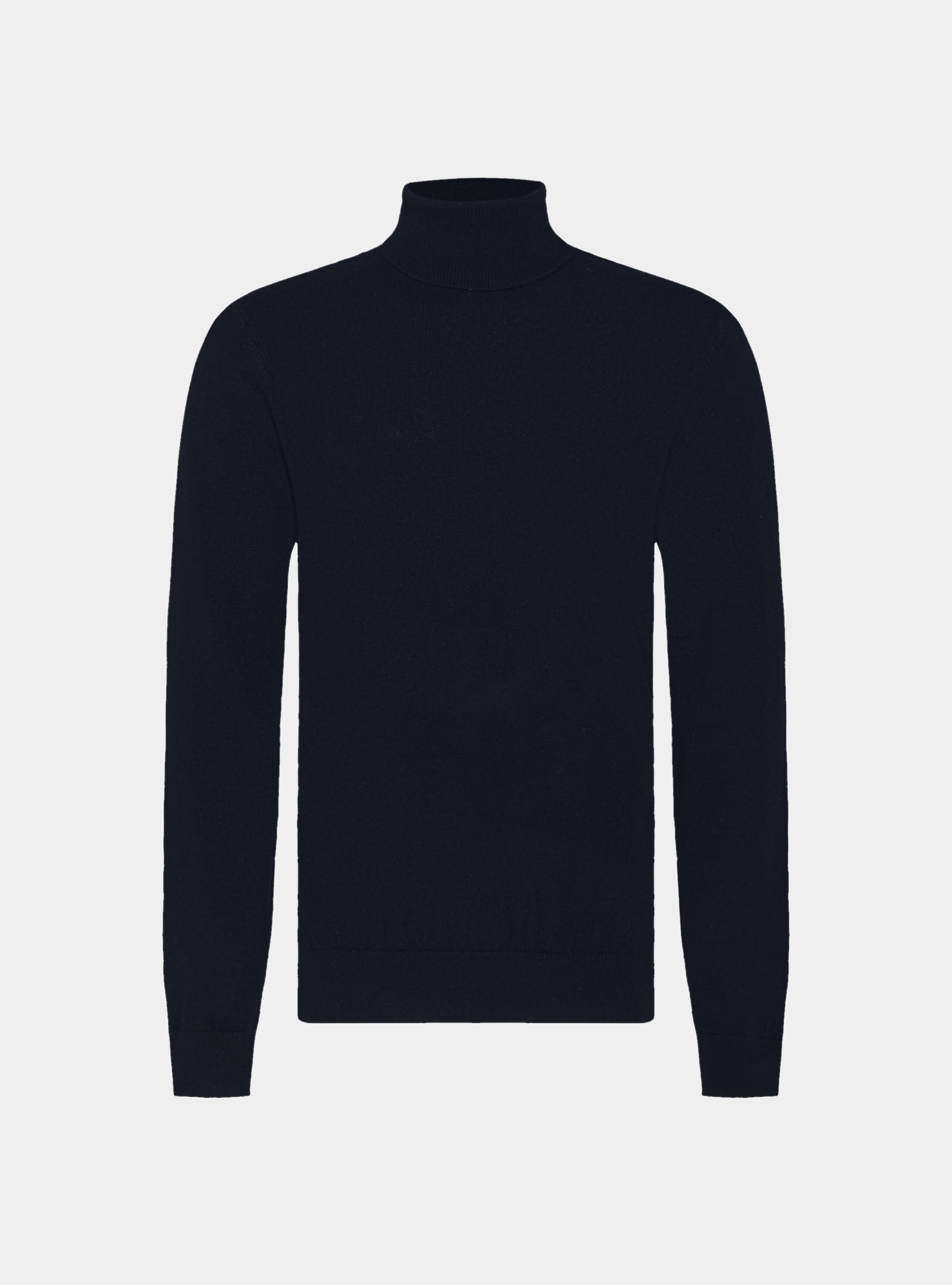 Cashmere turtleneck, NAVY BLUE