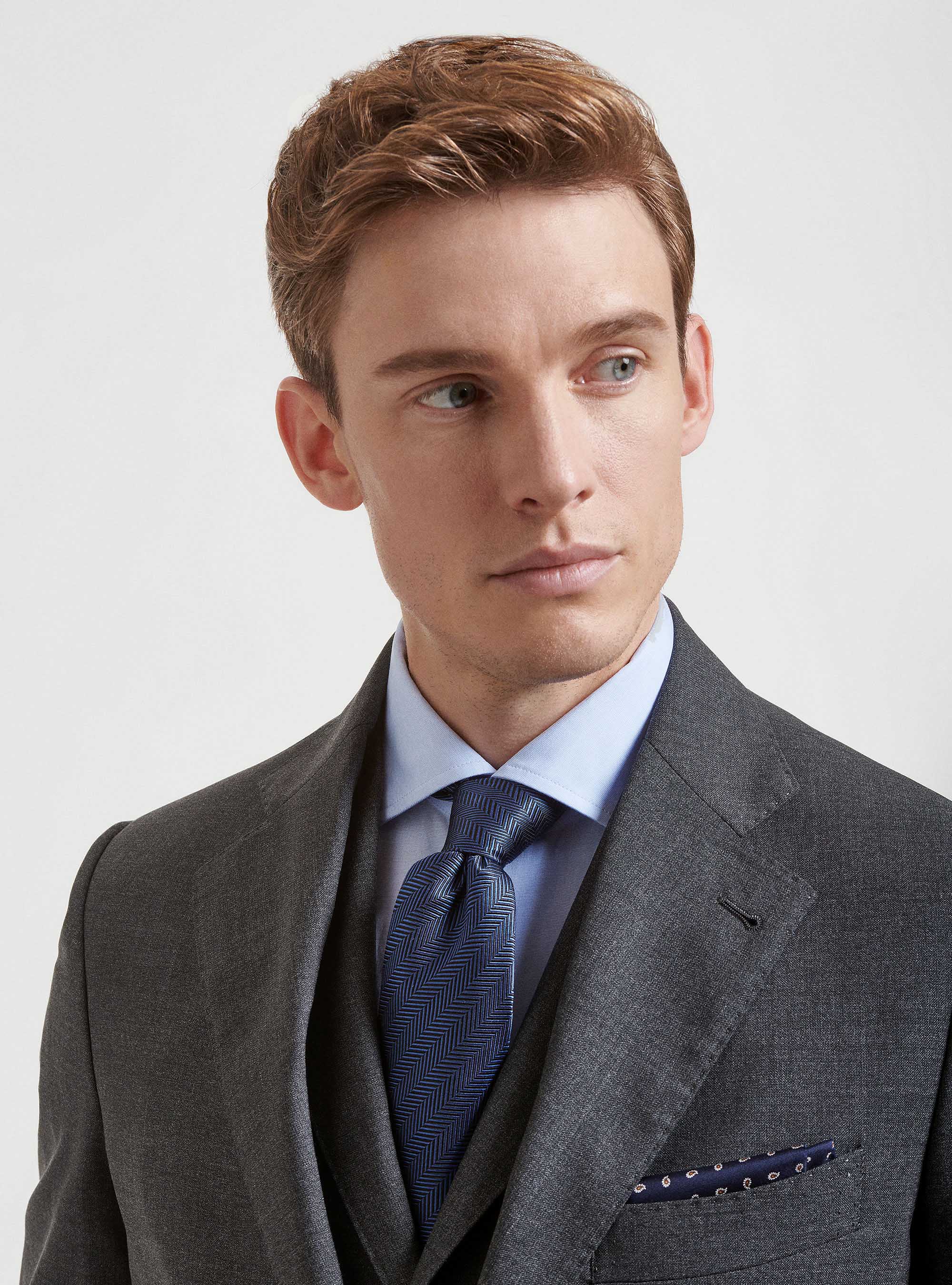 Anzugjacke aus reiner Wolle Vitale Barberis Canonico, ASFALTO 0115C